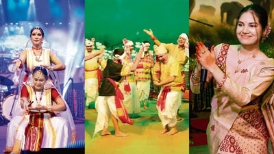 The event held at Central Park in Connaught Place saw performances by artistes from Delhi as well as Assam. (Photos: HTBS)