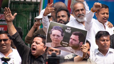 The Enforcement Directorate filed a chargesheet on April 9 in a money laundering case related to the National Herald newspaper. Apart from Sonia and Rahul Gandhi, the chargesheet also names senior Congress leaders Sam Pitroda and Suman Dubey as co-accused. (PTI) The Enforcement Directorate filed a chargesheet on April 9 in a money laundering case related to the National Herald newspaper. Apart from Sonia and Rahul Gandhi, the chargesheet also names senior Congress leaders Sam Pitroda and Suman Dubey as co-accused. (PTI)