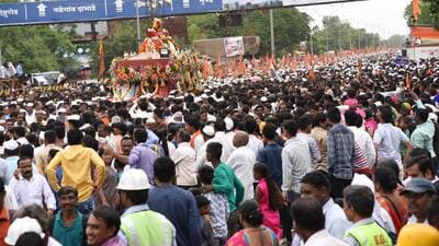 District collector Jitendra Dudi on Wednesday chaired a meeting with officials on preparations for upcoming palkhi processions. ((PIC FOR REPRESENTATION))