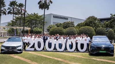 Mercedes-Benz India took 30 years to achieve the milestone production figure Mercedes-Benz India took 30 years to achieve the milestone production figure