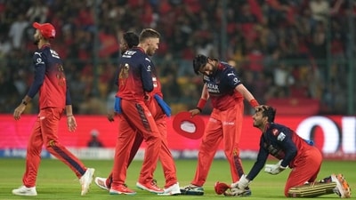 RCB players in action during IPL 2025 (PTI)