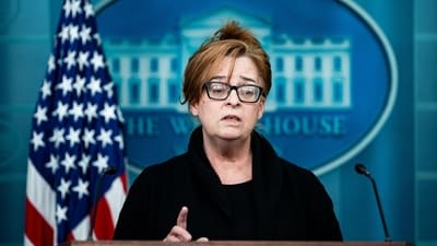 Patty Morin, mother of Rachel Morin, speaks during a news conference at the White House (Bloomberg) Patty Morin, mother of Rachel Morin, speaks during a news conference at the White House (Bloomberg)