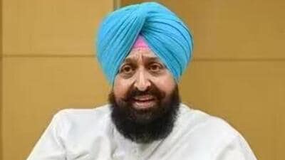 Punjab leader of Opposition and Congress MLA Partap Singh Bajwa was booked on allegations of providing misleading information with the intention to disturb peace by claiming that 50 bombs have reached the border state. (HT File)