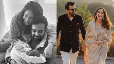 Wondering what Chake De girl Sagarika Ghatge and cricketer Zaheer Khan's son's name means? (Photos: Instagram/sagarikaghatge) Wondering what Chake De girl Sagarika Ghatge and cricketer Zaheer Khan's son's name means? (Photos: Instagram/sagarikaghatge)
