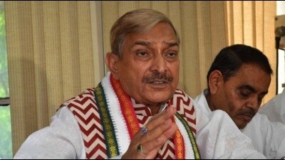 Senior Congress leader and MP Pramod Tiwari (HT File Photo)