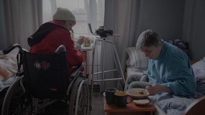 The invasion launched by the Kremlin more than three years ago has disproportionately affected Ukraine's seniors. (AFP) The invasion launched by the Kremlin more than three years ago has disproportionately affected Ukraine's seniors. (AFP)