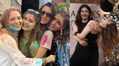 Tamannaah Bhatia with Rasha Thadani and Raveena Tandon Tamannaah Bhatia with Rasha Thadani and Raveena Tandon