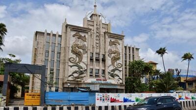 The Taraporevala Aquarium, a beautiful Art Deco building with soaring lines and aquatic motifs, was shut during the Covid-19 pandemic in 2020 (HT Photo)