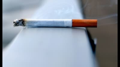 The doctor was captured in a video purportedly asking the boy, seemingly aged around five, to put a cigarette to his mouth. (Pic for representation) The doctor was captured in a video purportedly asking the boy, seemingly aged around five, to put a cigarette to his mouth. (Pic for representation)