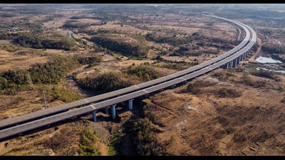 The last phase of the Mumbai-Nagpur Samruddhi Expressway spans 76 kilometres from Igatpuri to Amane (Hindustan Times) The last phase of the Mumbai-Nagpur Samruddhi Expressway spans 76 kilometres from Igatpuri to Amane (Hindustan Times)