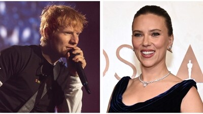 Ed Sheeran and Scarlett Johansson were listed under the 'Artists' section. Ed Sheeran and Scarlett Johansson were listed under the 'Artists' section.