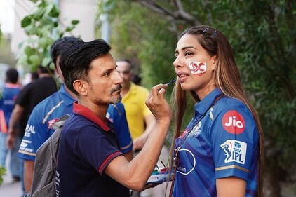 Khushi, a DC fan, is a resident of Meerut. (Photo: Anurag Mehra/HT) Khushi, a DC fan, is a resident of Meerut. (Photo: Anurag Mehra/HT)