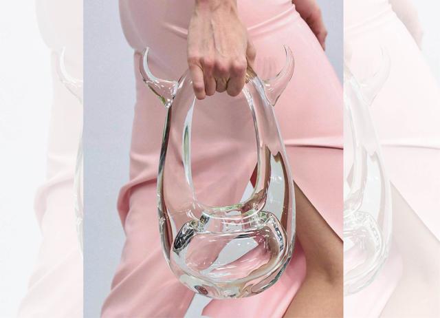 Coperni’s glass-blown Swipe bag went viral in 2022. Coperni’s glass-blown Swipe bag went viral in 2022.