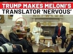 Meloni Takes over after her translator fumbles Meloni Takes over after her translator fumbles