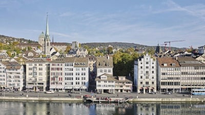 Lindenhof — a historical site in the heart of Zurich.