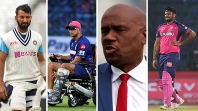 Cheteshwar Pujara and Ian Bishop criticised Rahul Dravid and Sanju Samson's Super Over planning. Cheteshwar Pujara and Ian Bishop criticised Rahul Dravid and Sanju Samson's Super Over planning.