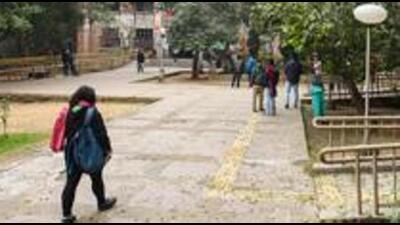 A view of the JNU campus. (HT Archive) A view of the JNU campus. (HT Archive)