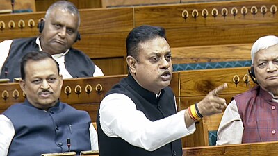 BJP MP Sambit Patra called the National Herald case blatant robbery. (ANI file photo) BJP MP Sambit Patra called the National Herald case blatant robbery. (ANI file photo)