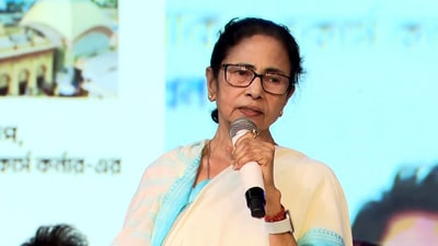 Banerjee termed the recent communal violence in Murshidabad district "pre-planned" (ANI) Banerjee termed the recent communal violence in Murshidabad district "pre-planned" (ANI)