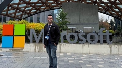 Harnoor Singh quit his Microsoft job and moved back to India (X/@iHarnoorSingh)