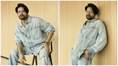 Jaideep Ahlawat wows his fans in a new denim-on-denim look. Jaideep Ahlawat wows his fans in a new denim-on-denim look.