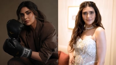 Karishma Tanna hits back at troll video highlighting her 'bulge' and 'bad styling' (Photos: Instagram/karishmaktanna) Karishma Tanna hits back at troll video highlighting her 'bulge' and 'bad styling' (Photos: Instagram/karishmaktanna)