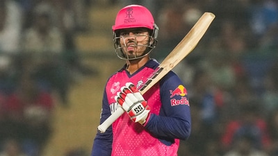 Nitish Rana during the Indian Premier League 2025 cricket match between Rajasthan Royals (RR) and Delhi Capitals (DC) (PTI) Nitish Rana during the Indian Premier League 2025 cricket match between Rajasthan Royals (RR) and Delhi Capitals (DC) (PTI)