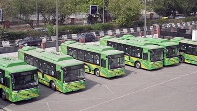 Previously called the mohalla bus service by the Aam Aadmi Party (AAP) government, they said the service would improve last-mile connectivity in the Capital. (Sanjeev Verma/HT Photo) Previously called the mohalla bus service by the Aam Aadmi Party (AAP) government, they said the service would improve last-mile connectivity in the Capital. (Sanjeev Verma/HT Photo)