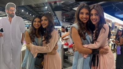 Miheeka Daggubati and Sreeleela stun internet with their uncanny resemblance. Miheeka Daggubati and Sreeleela stun internet with their uncanny resemblance.