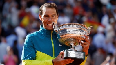 Spain's Rafael Nadal is set to return to French Open next month (REUTERS)