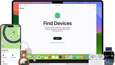 Find My makes it easy to track your Apple devices. (Apple)