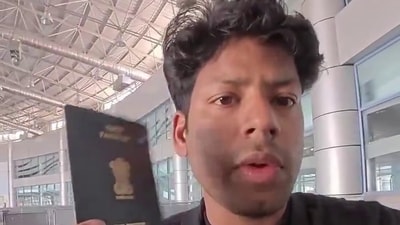 A travel vlogger rues the 'low value' of an Indian passport (Instagram/@onroadindian) A travel vlogger rues the 'low value' of an Indian passport (Instagram/@onroadindian)