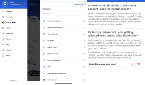 Step-by-step guide to help you request a refund from your Blu Wallet (HT Tech) Step-by-step guide to help you request a refund from your Blu Wallet (HT Tech)