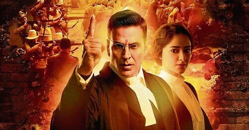 A poster of Kesari-Chapter 2 A poster of Kesari-Chapter 2