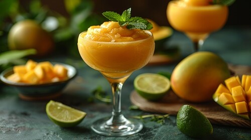 Green mango margarita is refreshing. (PC: Shangri La) Green mango margarita is refreshing. (PC: Shangri La)