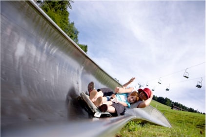 Just an hour from Zurich, this outdoor adventure park has rope courses, a toboggan run, petting zoos, and more. A fab day trip full of energy-burning fun!