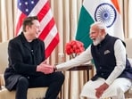 Prime Minister Narendra Modi and Tesla CEO Elon Musk in Washington DC. Prime Minister Narendra Modi and Tesla CEO Elon Musk in Washington DC.