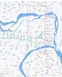 Proposed Metro Rail routes marked in red and blue lines as shown in the Master Plan 2031 map. (Sourced) Proposed Metro Rail routes marked in red and blue lines as shown in the Master Plan 2031 map. (Sourced)
