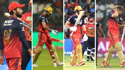 Rajat Patidar was disappointed with his side's batters. (AP/ANI) Rajat Patidar was disappointed with his side's batters. (AP/ANI)