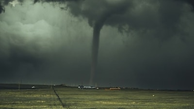 Twin tornadoes were heading towards Essex, Iowa (Unsplash)