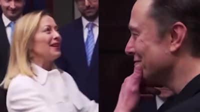Elon Musk met Italian PM Giorgia Meloni on Thursday (X/Meloni) Elon Musk met Italian PM Giorgia Meloni on Thursday (X/Meloni)