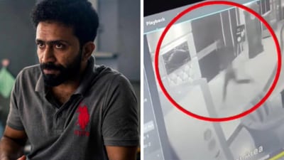 Shine Tom Chacko reportedly escaped a drug raid at a Kochi hotel. Shine Tom Chacko reportedly escaped a drug raid at a Kochi hotel.
