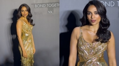 Sobhita Dhulipala just shut down the fashion game in a 1600-hour gilded Rahul Mishra gown! (Image by Ashutosh Rai) Sobhita Dhulipala just shut down the fashion game in a 1600-hour gilded Rahul Mishra gown! (Image by Ashutosh Rai)
