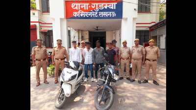 The accused in police custody. (HT PHOTO) The accused in police custody. (HT PHOTO)