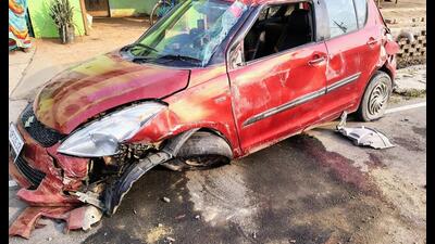 The car in which the alleged incident happened. (Sourced)