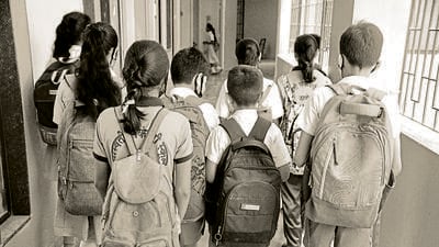 The school conducted the physical verification and found the families did not reside where they said they did.(HT Archives) (HT PHOTO) The school conducted the physical verification and found the families did not reside where they said they did.(HT Archives) (HT PHOTO)