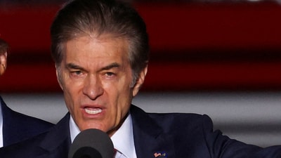 Dr. Mehmet Oz and his wife Lisa, married for over three decades, have raised four children and are now grandparents to four. (REUTERS)