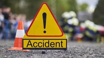 A bus carrying devotees on their way to Shirdi for 'Dev Darshan' from Nashik collided with a parked vehicle near Buldhana, resulting in 35 injuries, 10 of whom were hospitalised. (PTI/representative ) A bus carrying devotees on their way to Shirdi for 'Dev Darshan' from Nashik collided with a parked vehicle near Buldhana, resulting in 35 injuries, 10 of whom were hospitalised. (PTI/representative )
