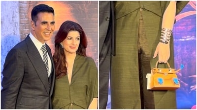 Akshay Kumar and Twinkle Khanna at the Kesari Chapter 2 screening. Akshay Kumar and Twinkle Khanna at the Kesari Chapter 2 screening.