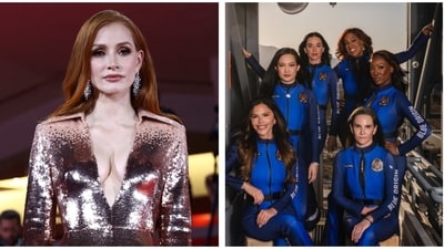 Jessica Chastain has shared her take on Katy Perry's recent flight to space. Jessica Chastain has shared her take on Katy Perry's recent flight to space.